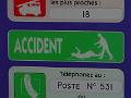 Accident - warning sign
